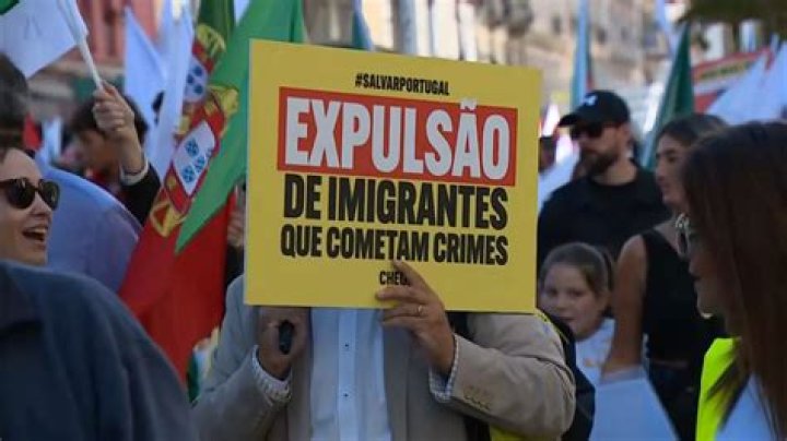 A Protest In Lisbon
