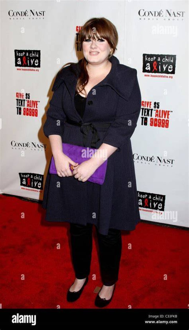 Adele Keep A Child Alive's 5th Annual Black Ball at Hammerstein Ballroom, New York, America - 13 Nov 2008 A host of stars hit the red carpet in New York last night in the name of a good cause. Justin Timberlake, Jessica Alba, Tyra Banks, Elijah Woods, Iman and David Bowie were just some of those who stepped out for Keep A Child Alive's 5th Annual Black Ball. The event was hosted by singer and actress Alicia Keys in order to support the organisation, which provides life-saving anti-retroviral treatment, care and support services to children and their families with HIV/AIDS in Africa and the developing world. Iman co-hosted the cocktail party, which was followed by a live auction and dinner at the Hammerstein Ballroom. On the night, Queen Latifah was honoured for her humanitarian work, as was Simon Fuller, the brains behind the 'Idol Gives Back'. There were also musical performances from Justin Timberlake, Chris Daughtry, Adele, and Emmanuel Jelq.