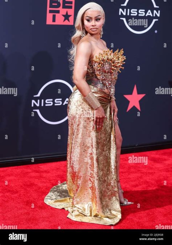 American model Blac Chyna arrives at the BET Awards 2022 held at Microsoft Theater at L.A. Live on June 26, 2022 in Los Angeles, California, United States. BET Awards 2022 - Red Carpet, Microsoft Theater at La Live, Los Angeles, California, United States - 27 Jun 2022
