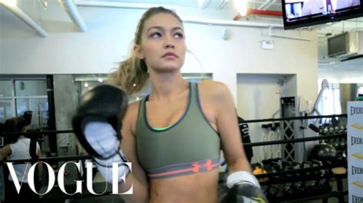 boxing workout gigi hadid