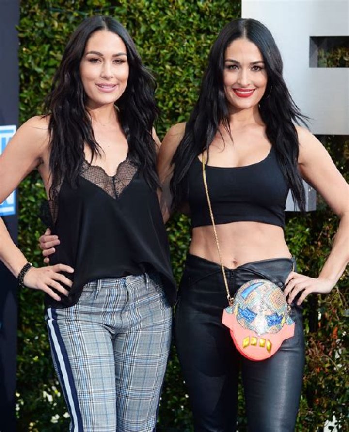 Brie Bella and Nikki Bella WWE 20th Anniversary Celebration, Staples Center, Los Angeles, USA - 04 Oct 2019