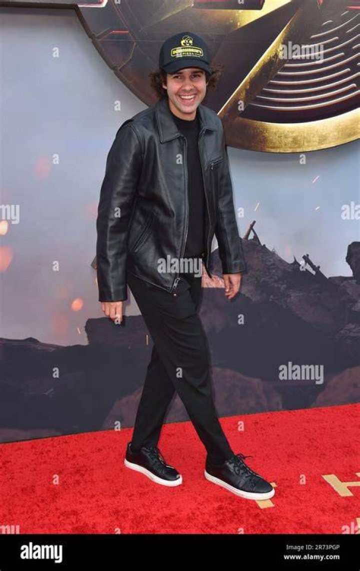David Dobrik arrives at the 2019 E! People's Choice Awards held at the Barker Hangar in Santa Monica, CA on Sunday, ​November 10, 2019. (Photo By Sthanlee B. Mirador/Sipa USA)(Sipa via AP Images)