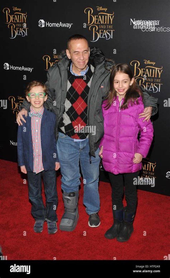 Gilbert Gottfried, Max Gottfried, Lily Aster Gottfried 'Beauty and the Beast' film premiere, Arrivals, New York, USA - 13 Mar 2017
