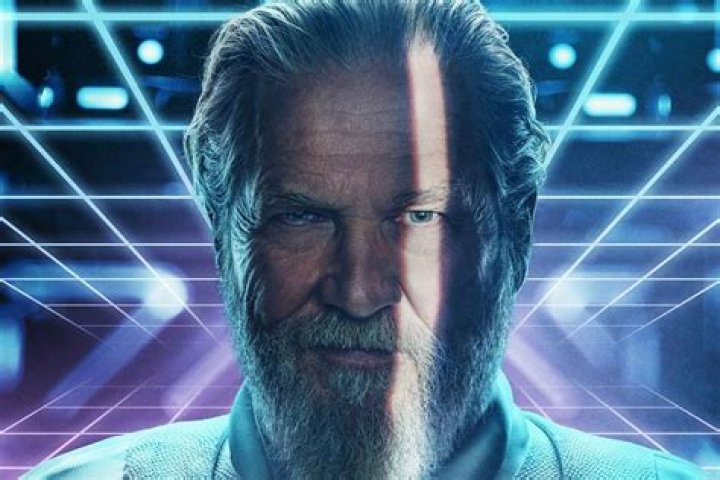Jeff Bridges posing on a chair