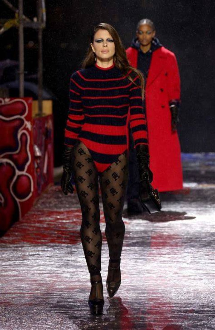 Julia Fox walks the runway at the Luis De Javier fashion show at Angel Orensanz Foundation during New York Fashion Week 2023 on February 14, 2023 in New York City. Luis De Javier show, Runway, Fall Winter 2023, New York Fashion Week, USA - 14 Feb 2023