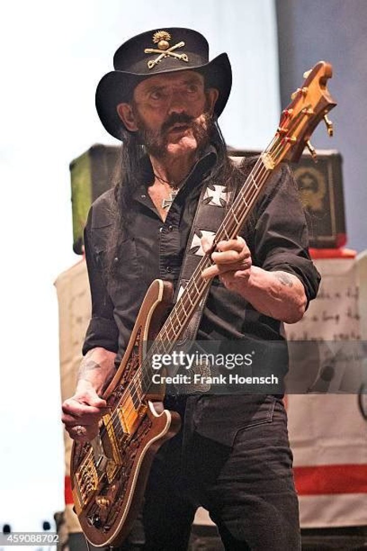 Lemmy Performs During A 2014 Concert In Switzerland