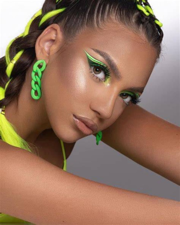 Neon Eye Makeup