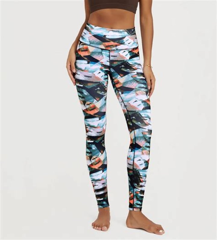 ODODOS Printed Leggings