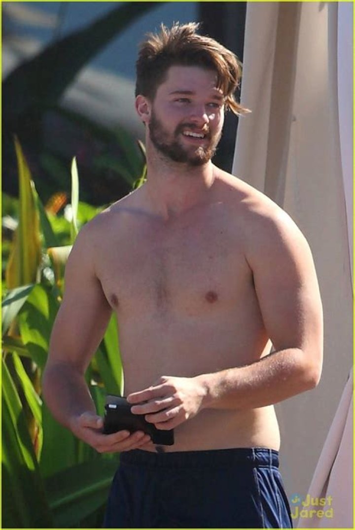 Patrick Schwarzenegger goes shirtless while on vacation in Hyannisport, MA