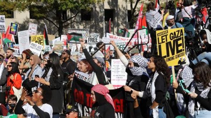 Protest At The White House