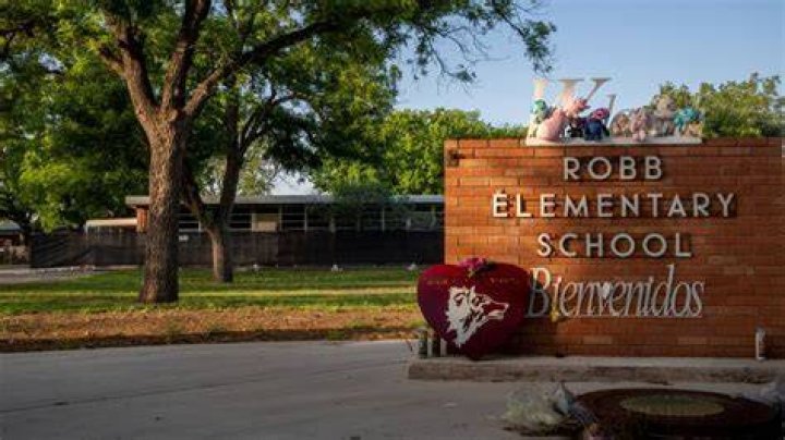 Robb Elementary School sign