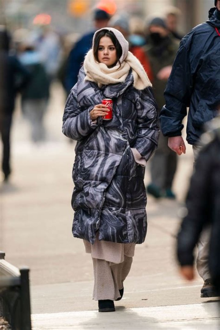 Selena Gomez Filming