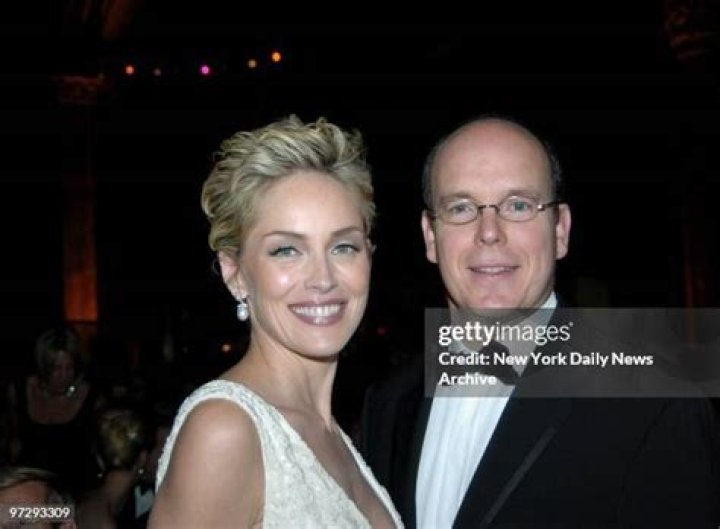 Sharon Stone & Prince Albert