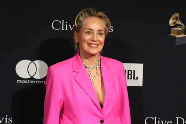 Sharon Stone At A Gala