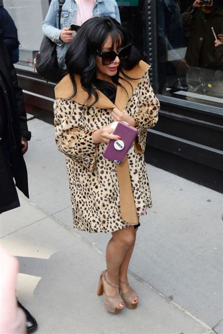 Snooki In Leopard Coat