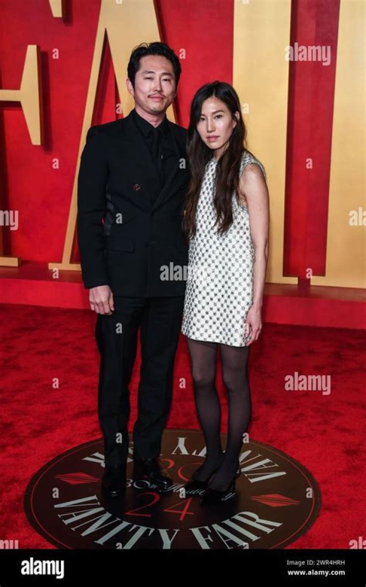 Steven Yeun & Joana Pak