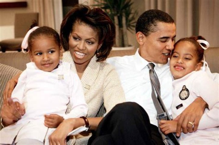 The Obamas In 2004