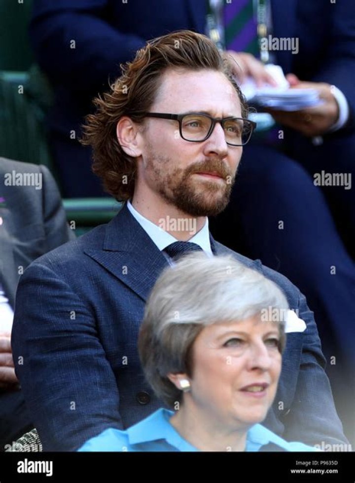 Tom Hiddleston at Wimbledon
