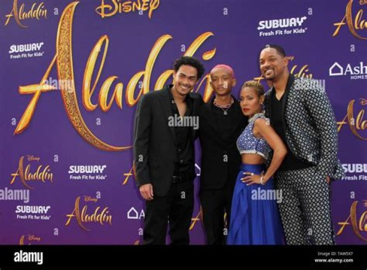 Trey Smith, Jaden Smith, Jada Pinkett Smith, Will Smith