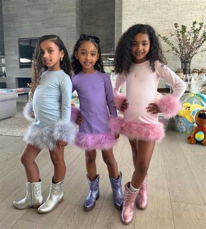 True Thompson, Stormi Webster, & Chicago West